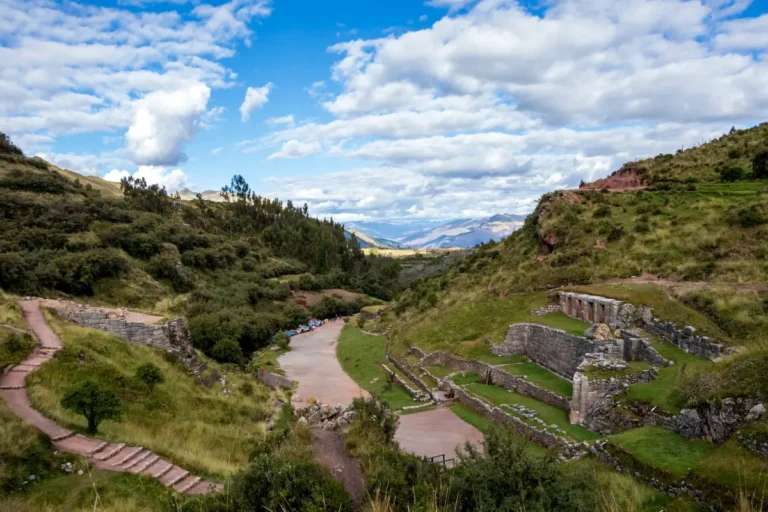 Fotografia del centro arqueologico de tambomachay